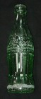 1957 Vintage Coca-cola Embossed Green Bottle-bakersfield  Ca - 6 Oz