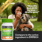 Cetirizine Hcl 10mg Tablets 500-count Non-drowsy 24-hour Allergy Relief Formula