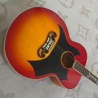 Johnny Cash 1958 Inspired Jumbo Sj200 Acoustic Guitar Cherry Sunburst  two 