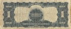 Usa   1  Series Of  1899  Black Eagle  Silver Certificate  Block Y-  Circulated