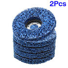 10 Pack 4 5  x7 8  Poly Strip Discs Wheel Paint Rust Removal Clean Angle Grinder