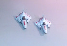 Battlestar Galactica The Game Colonial Viper Mk Ii Set  ffg  Plastic  Painted 