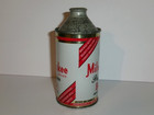 Vintage Milwaukee Cone Top Beer Can Waukee Brewery Hammonton New Jersey Nj