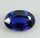 Certified 10   Ct Natural Kashmiri Blue Sapphire Oval Cut Loose Gemstone