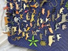 Huge Lot Of Plastic Animal Figures Safari Farm Zoo Dinosaurs Lot 5  Lbs 