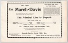 1896 March Davis Cycle Co Chicago Admiral Line Bicycle Print Ad