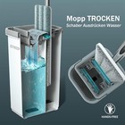 Mop And Bucket With Wringer Set hands Free Flat Floor Mop And Bucket