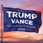 Tump Vance 2024 Flag 3x5 Ft Make America Great Again Flag 3 x5  Donald Trump