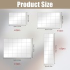 6pcs Acrylic Stamping Block  Clear Acrylic Block For Stamping  Stamp Block De   