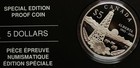 2005 Canada Special Edition Proof Silver Fine Silver  5 Coin  Alberta Centennial