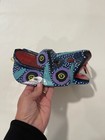 Vtg Guatemala Hand Carved Painted Wood Mask Folk Art Spirit Animal Wall Art