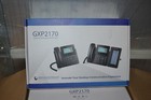 4 Grandstream Gxp2170 Ip Phones  Wired wireless  Bluetooth  Wall Mount   2 