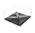 Versatile Acrylic Clear Display Case Rectangle Box 12  X 12  X 6   a030-ds 
