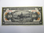 El Banco Del Estado De Chihuahua Mexico 1913 Banknote 10 Pesos