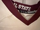 Adidas Mississippi State University Bulldogs Game Worn Football Jersey Medium