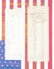 2 Premium 1860 s Checks Lot 127 1 W  Vignette And Both W  Revenue Stamps  U s 