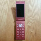 Hitachi Beskey Hiy02 Au Japan Flip Phone Pink Cell Phone Retro Keitai Camera