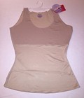 Spanx Cami Tank Top Black Nude Shaping Slimming Smoothing Scoop Hide   Sleek 051