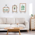 3 Pack 16 Inch Wall Mount Plate Display Hanger  Large Wall Easel Holder Verti   