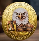 250th Anniversary United States Of America Challenge Coin Hobo Nickel  Gifts