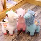 Alpaca Soft Toy Stuffed Smile Llama Plush Animals Sleeping Doll Kawaii Funny Cut
