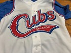 1993 Game Worn Orlando Cubs  17 Minor League Home Wilson Jersey Size    Shirt