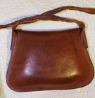 Handcrafted Leather Mountain Man Muzzle Loading Antler Reenacting Bag Vintage