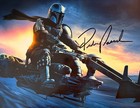 Pedro Pascal Signed   star Wars  The Mandalorian   8x10 Autographed Photo With Coa