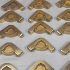 Brass Antique Stair Rod Holders Carpet Rod Brackets Lot Of 24