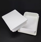 75x150mm 100x150mm Plastic Square Blanking End Cap Caps Tube Pipe Inserts Plug