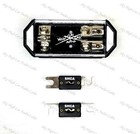 Sky High Car Audio Blue 1 0 Awg To Dual 4 Gauge Complete Amp Kit Split Ga 