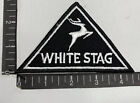 White Stag Deer Jacket Patch   Possibly Sportswear Logo Or Portland Oregon 5db7