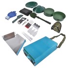 Hand Powered Gold Panning Kit With Sluice Box 50   Silver Gold Panning Kit