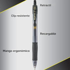 Pilot G2 0 7mm Roller Ball Gel Pens Black Ink 5-pack  31078 
