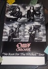 Ozzy Osbourne   Anthrax Original 1988 Venue Poster   Article Albany Ga 36x24 