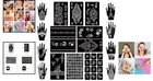 Henna Tattoo Stencil Kit 97pcs Reusable Mehndi Templates Wedding Eid Christma   