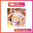 Cross Stitch Embroidery Circle  Plastic Embroidery Hoops Colorful Cross Stitch E