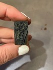 Small Football Player Vintage Letterpress Printer s Block