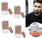 16pcs Replacements 5layer Men  For Giiiette  Fusion Proglide Power Razor Blades