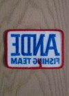 Ande Fishing Team  Patch  Excellent Condition 