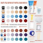 Fiberglass Tub Repair Kit color Match   Shower No 02 Color Match 