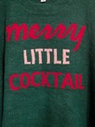 Cozy Green Holiday Cocktail Sweater Nwt