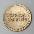 Vintage Hospital Parking Token 22mm