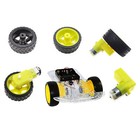 Smart Robot Car 2wd Tracking Dc 3-6 12v Motor Wheel Kit For Arduino Robot A3gs