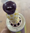 Mackenzie-childs Ceramic Piccadilly Rolling Pin 15    Decor Euc