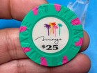  25            -mirage            las Vegas Nevada Casino  Chip               z-4592