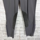 Ariat Pro Series Women Equestrian Riding Breeches Grey Knee Patch Pants Size 34r