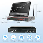 Hiseeu 5mp Wifi Cctv Home Security Camera System 10ch Nvr 10  monitor Outdoor