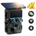 2x Trail Camera 4k 60mp Wifi Wildlife Hunting Game Camera Night Vision Dual Lens
