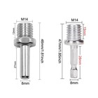 Torsor 6 Pack Buffing Polishing Pads M14 Drill Adapter Screw Bolt Connector    